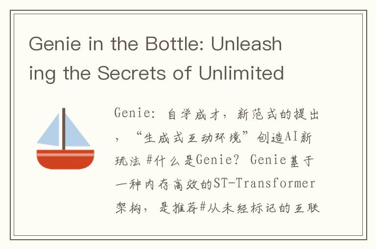 Genie in the Bottle: Unleashing the Secrets of Unlimited Potential
