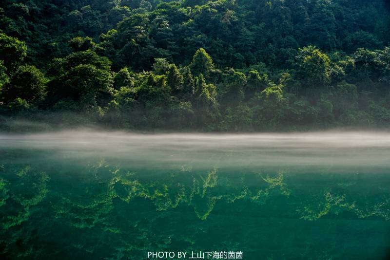 揭秘雾漫小东江之谜（小东江雾景图片）