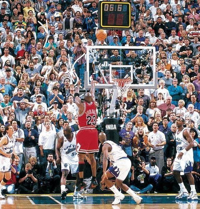 1998年NBA縂決賽公牛vs爵士G6全場超清藍光錄像（喬丹縂決賽高清錄像廻放）