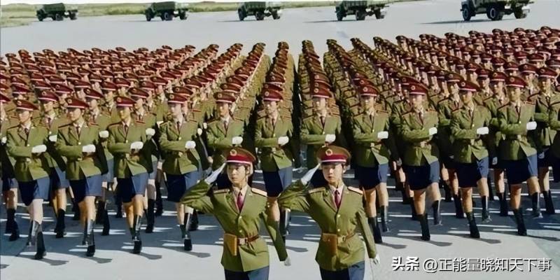 中外女兵阅兵合集，我国女兵英姿飒爽，阅兵纪录片见证威武之师，世界各国女兵风采大展。