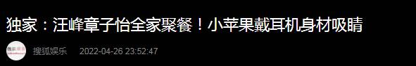 汪峰帶家人聚餐其樂融融！章子怡開心暢談，兩保姆隨行細心照料，孩子背包塞滿童趣