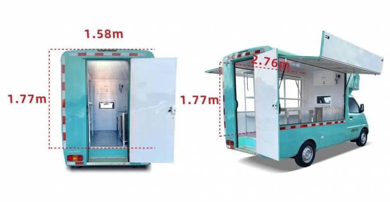 五菱地摊车升级版横空出世，新款“神车”挡风遮雨，低地台设计，车内空间宽敞可站立营业