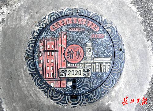武汉高颜值井盖给城市盖上，地标“艺术盖”巧夺天工，扫码解锁人文风情
