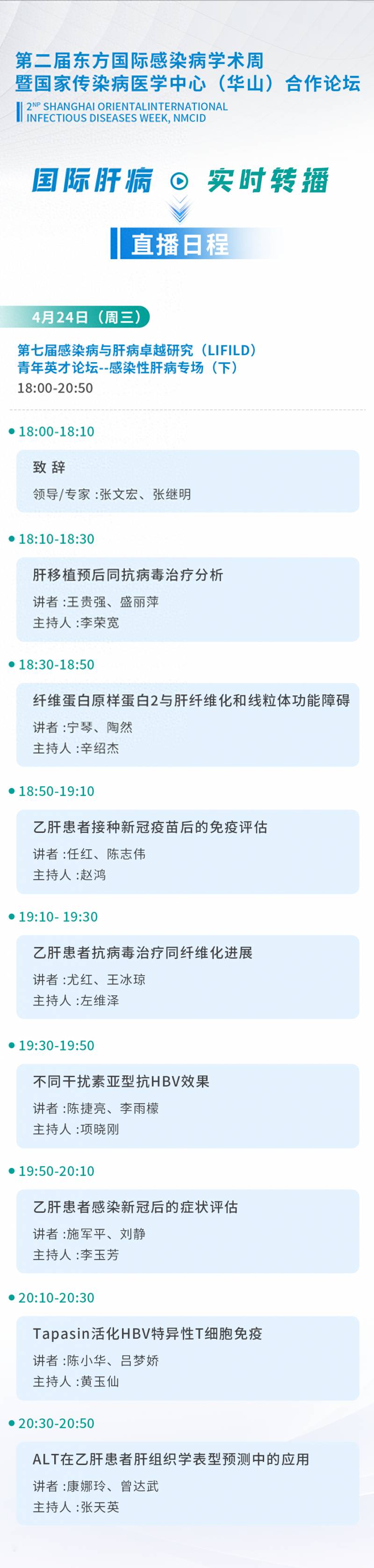 西岳论坛那点事，第二届东方国际感染病学术周暨国家传染病医学中心华山合作论坛揭幕，共议感染病防治新篇章