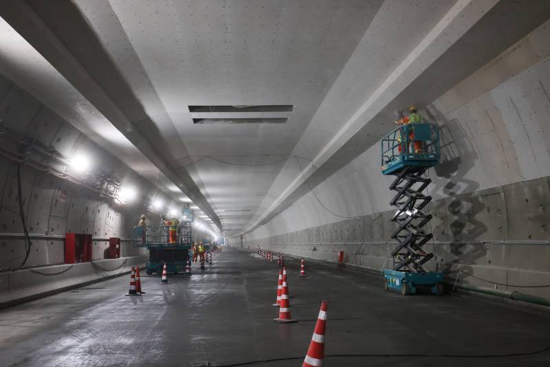 东六环改造工程观察，隧道强化防火应急配置，土桥区域推进地下立交建设