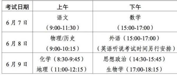 广东高考新变化，定了！2023年考试时间及科目安排正式公布