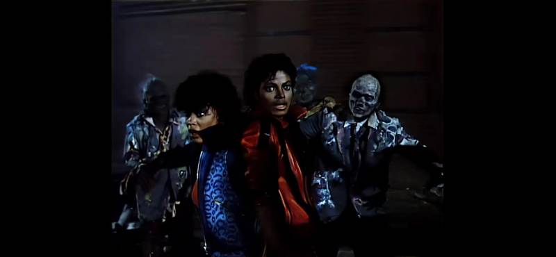 MJ迈克尔杰克逊的神曲MV《Thriller》四十周年纪念，4K修复版震撼回归，经典再现，周星驰致敬的传奇之作永存影史！