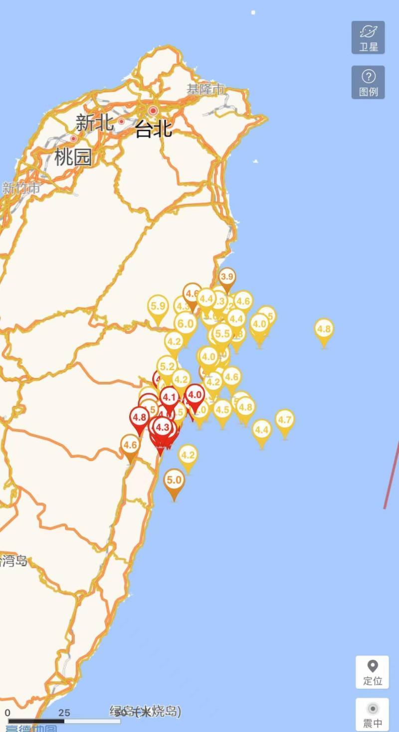 独家解读，台湾花莲地震余震频发背后的原因，专家深度解析→