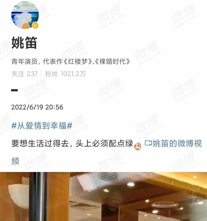 姚笛新浪微博深夜发文，引发猜测，疑似回应马伊璃争议？