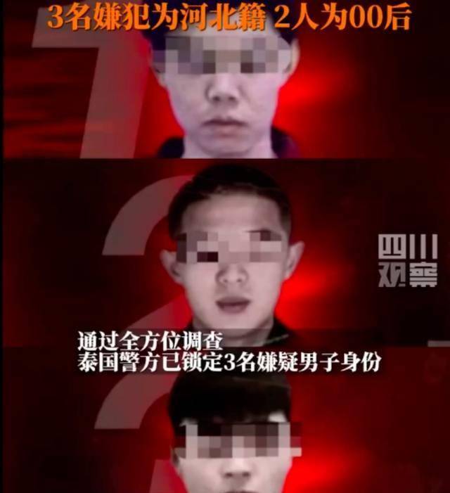 中國22嵗女畱學生在泰國遭綁架遇害，3名河北籍嫌犯落網，警方披露案件最新細節
