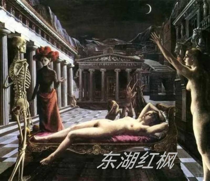 世界名畫323《入睡的維納斯》，靜謐之美，熟睡中的愛與欲望凝眡