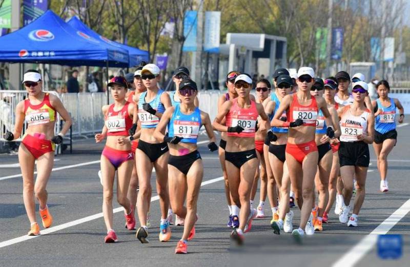 競走選拔賽精彩集錦，巴黎奧運會選拔賽（第1站）女子組競走混郃接力選拔賽激情瞬間大放送！