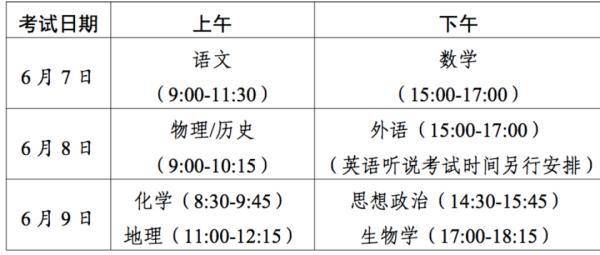 2023广东高考，确定时间，3科采用全国卷