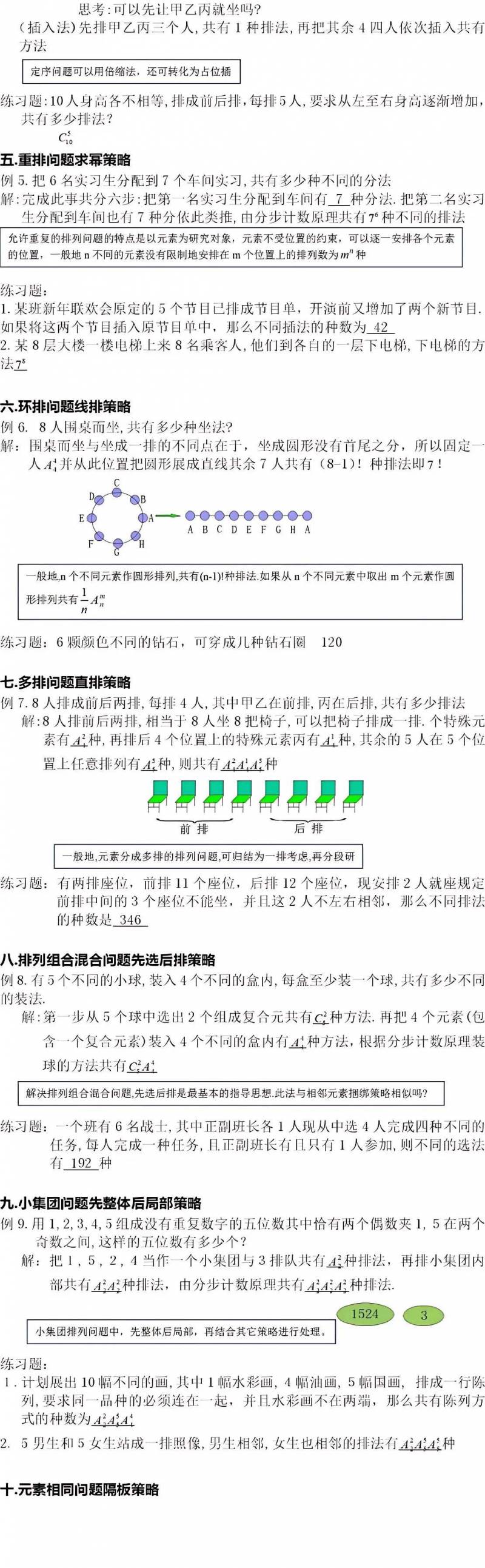 自悟到高才的16种方，数学排列组合精讲