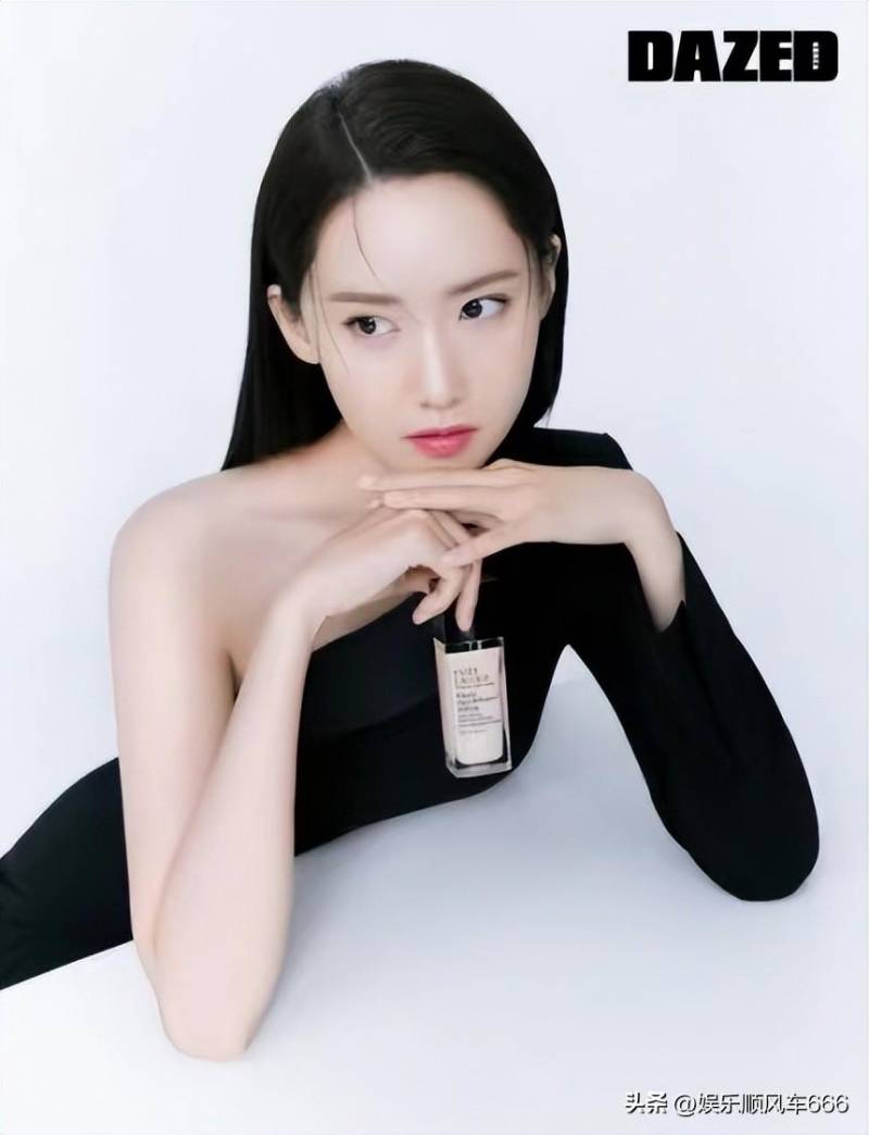 中国美容时尚画报微博，林允儿2023美妆画报，现代女性精致韵味