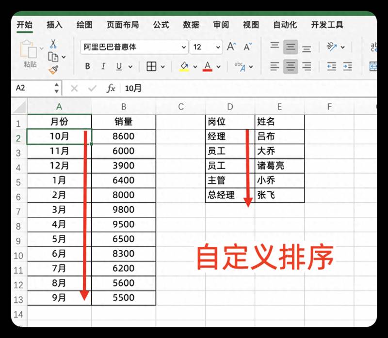 Excel实用技巧，10种排序方法解析，快速提升效率！