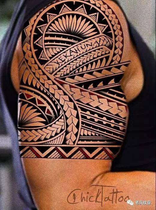 文身部落的微博，部族图腾，神秘伟大纹身艺术