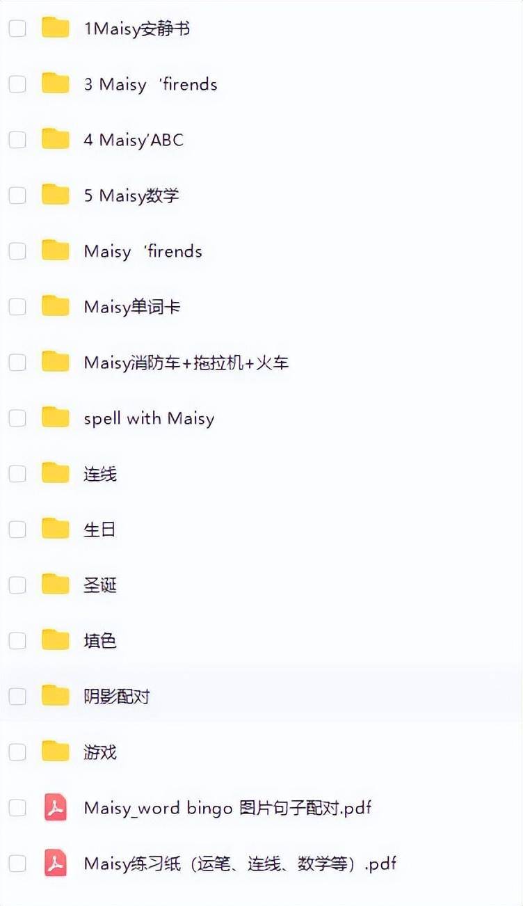 Maisy领衔，英语启蒙动画推荐