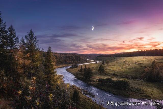 中国的江河湖海美得心旷神怡，山河秀丽醉人风光 