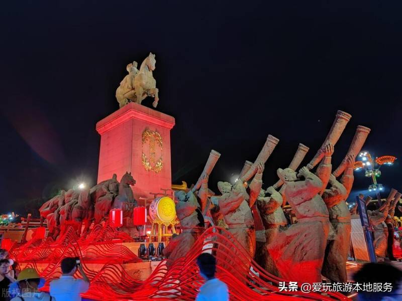 春遊首選，聖地青龍寺映襯，漫遊大唐不夜城與曲江池