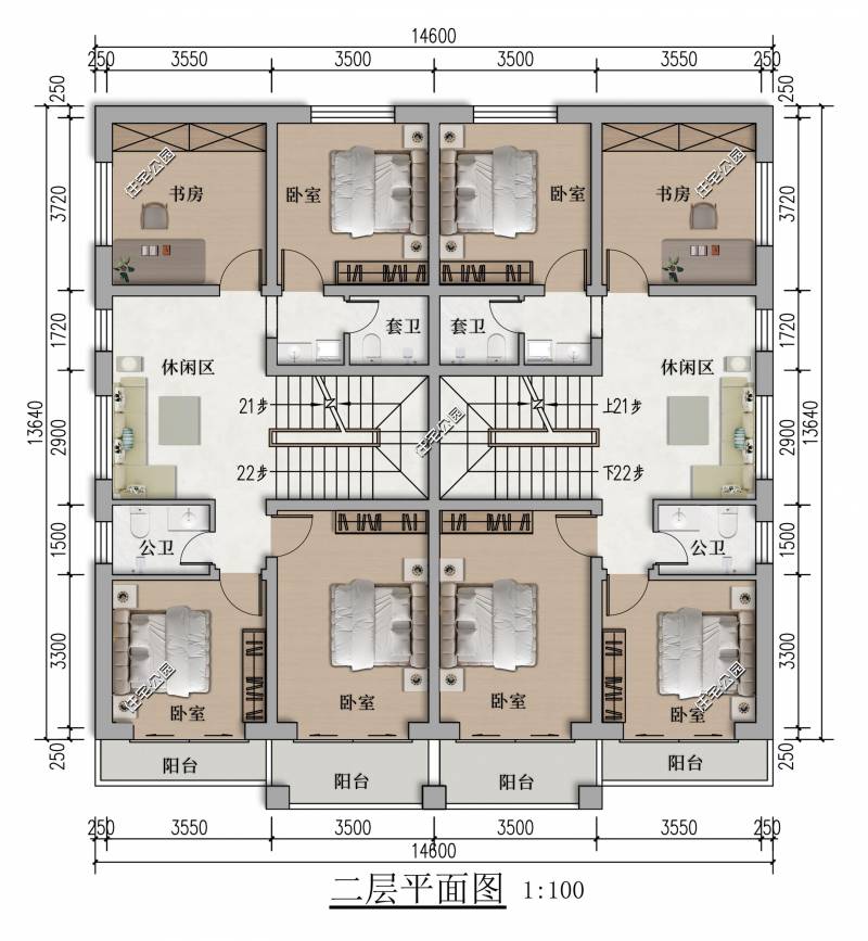 农村别墅设计省钱，10款双拼方案，家庭共筑温馨家园