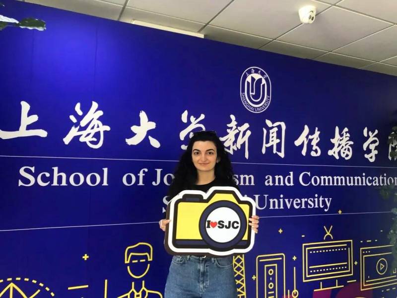 上海大学上海电影学院微博，留学生短视频表白“我爱中国”，学院课堂魅力无限