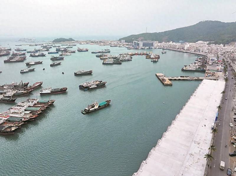 阳江闸波渔港，世界级旧码头扩建工程圆满完成