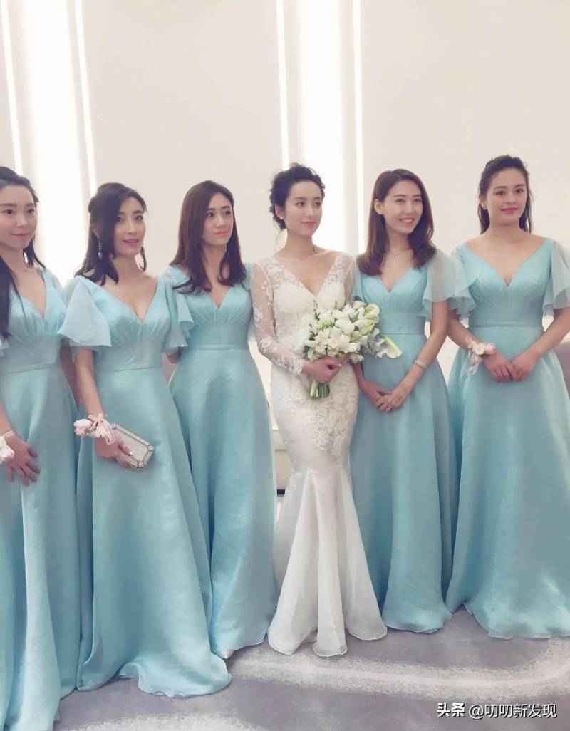 明星的伴娘团，刘亦菲领衔，哪一组高颜值让你惊艳？
