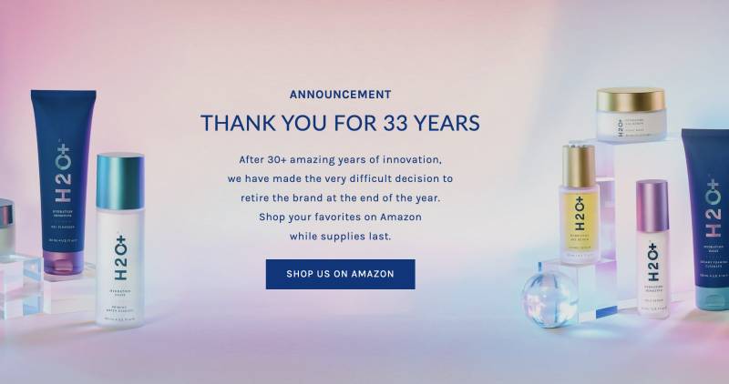 H2O水芝澳的微博，曾伴童年的高端品牌，如今只剩追忆