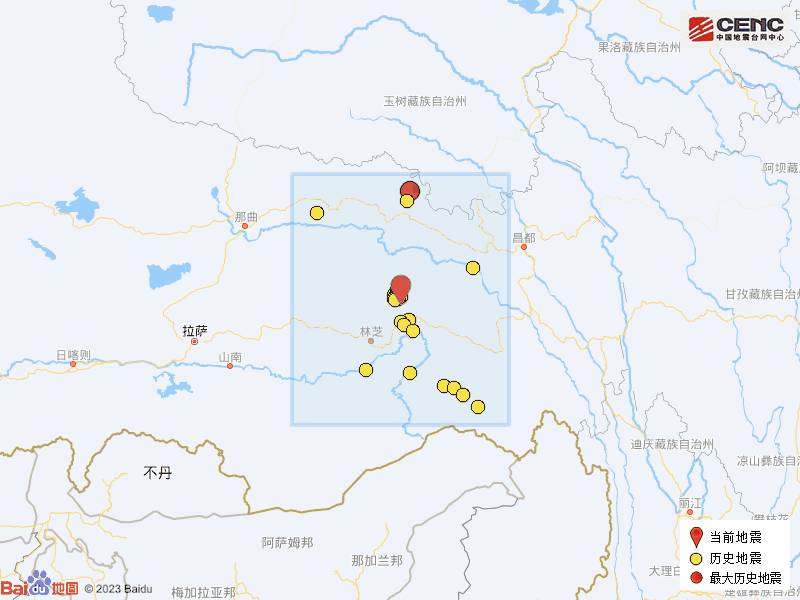 西藏昌都5.1级地震，当地震感明显 救援进行中