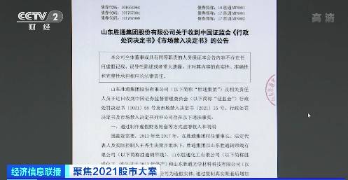 央视曝光，胜通集团虚增利润119亿财务造假手法