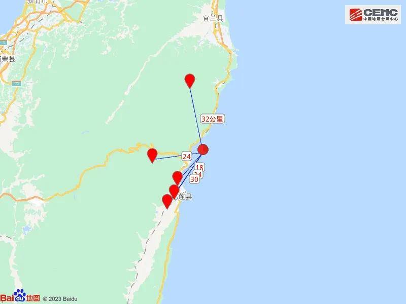 剛剛！台灣接連4次地震，浙江多地感受到震感