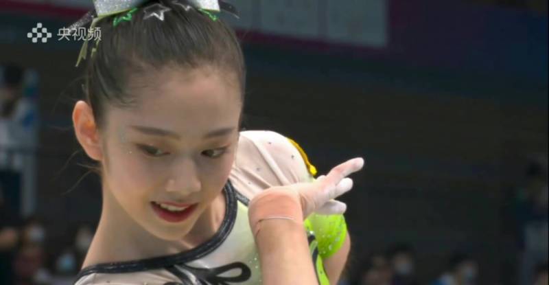 18岁小花韦筱圆全场最高难度霸气夺冠，惊艳赛场，实力问鼎！