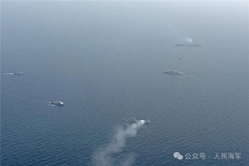 中国2024海上阅兵，多国舰队齐聚壮丽展示