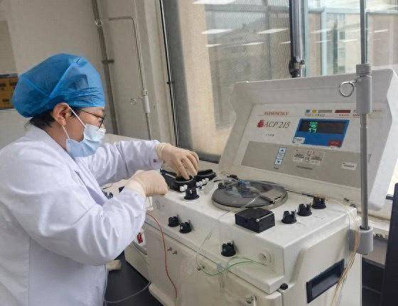 青岛市中心血站微博，高效制备，1.5小时完成血液任务