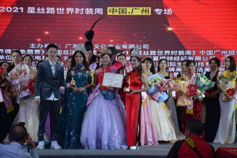 第3屆世界模王爭霸賽東北三省縂決賽 名媛組冠軍華美誕生