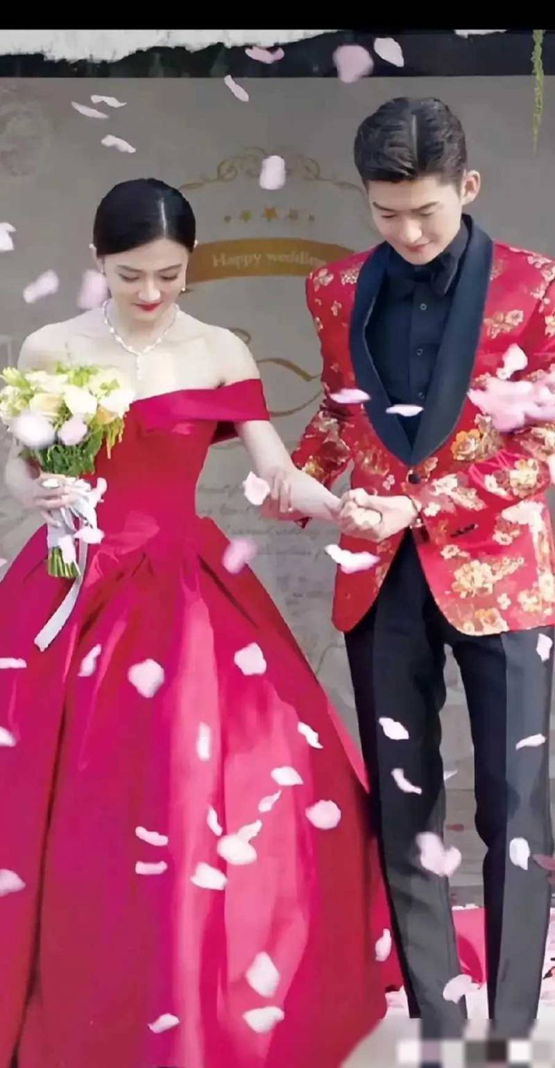 张翰徐璐中式婚礼现场被曝光，甜蜜秘密结婚惊艳网友