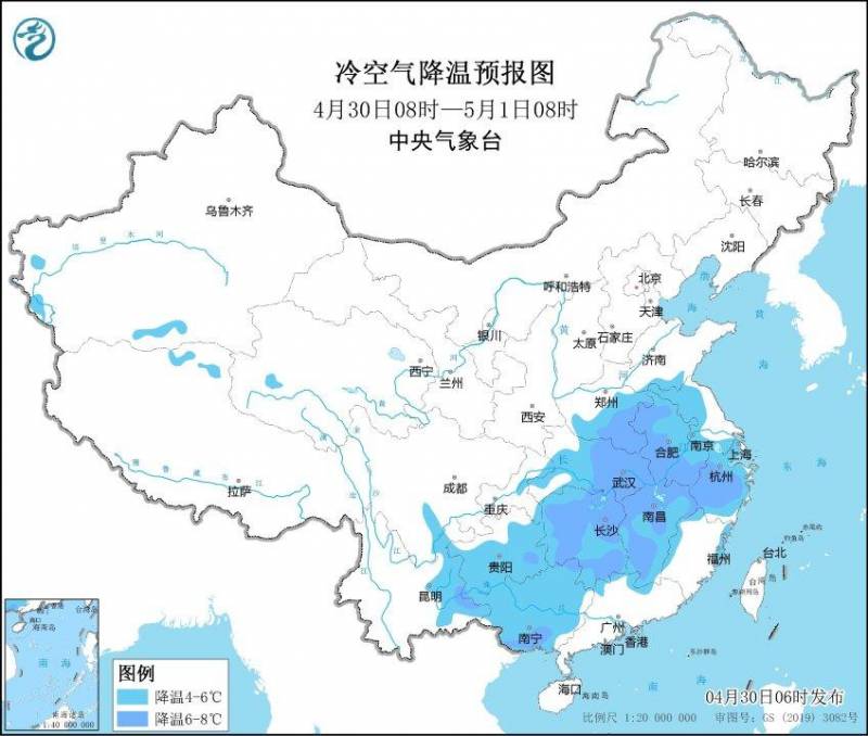 河南新闻联播天气预报，本周六河南气温起伏，局地强降水注意防范！