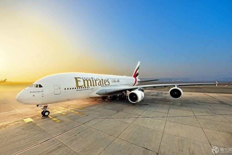 阿联酋航空Emirates微博，迪拜-广州航线加密，班次再升级