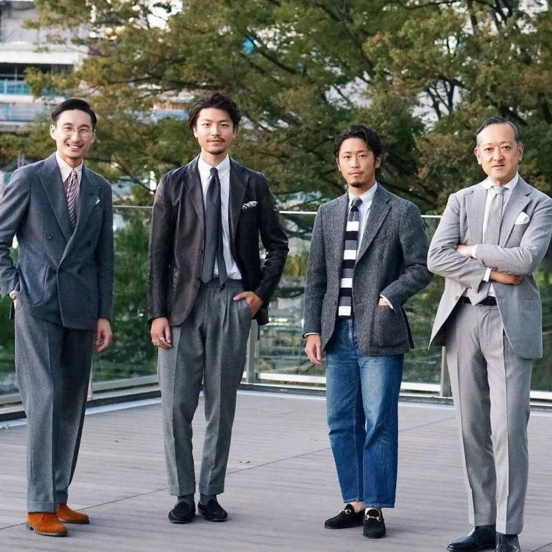 宽腿裤风潮，日本男人如何穿出独特魅力？